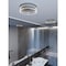 Afx Maggie - LED Flush Mount - 12" - Satin Nickel - Clear Bubble Acrylic MGGF12L30D1SN - alternate 4